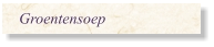Groentensoep
