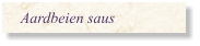 Aardbeien saus