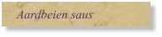 Aardbeien saus