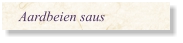 Aardbeien saus