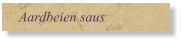 Aardbeien saus