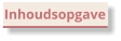 Inhoudsopgave
